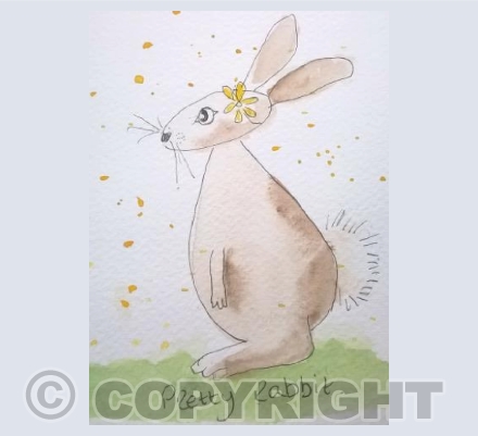 Pretty rabbit