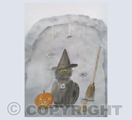 Halloween cat 