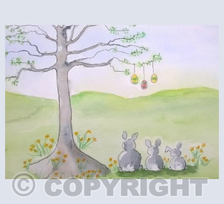 Waiting for the Easter Bunny 