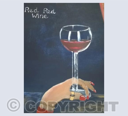 Red red wine .