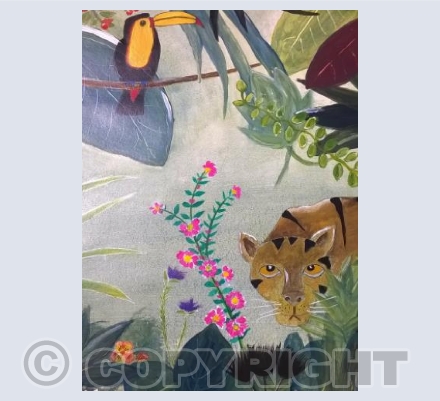 Tiger in the Jungle 