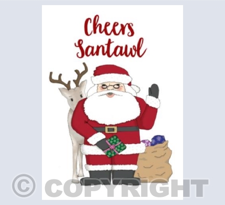 Brizzle Cheers Santawl