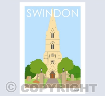 Swindon Christ Church card