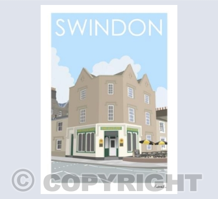 Swindon Glue Pot pub card