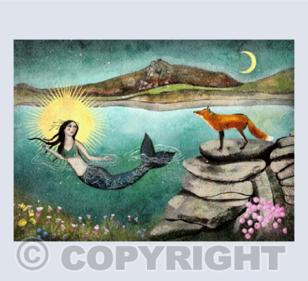 Mermaid and fox
