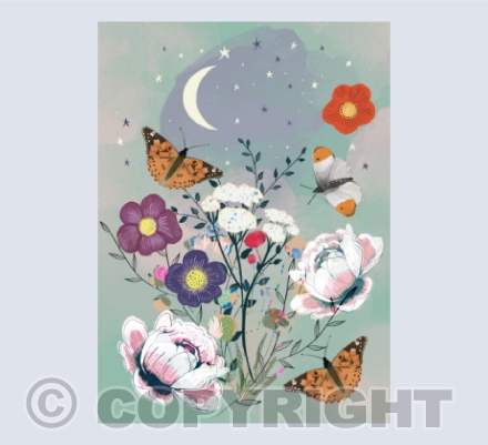 Butterflies blue