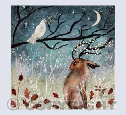 Jackalope and dove 2023