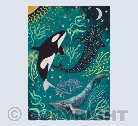 Three whales