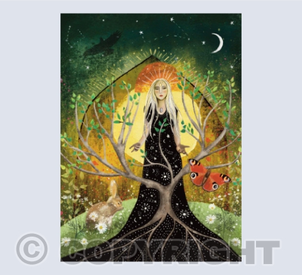 Spring goddess