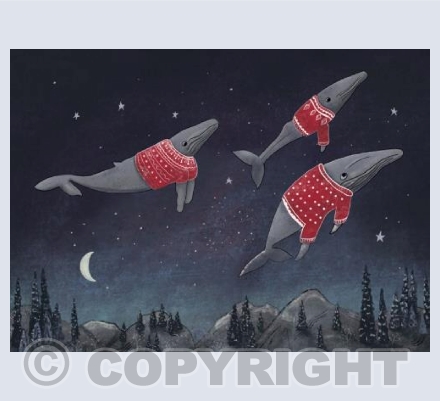 Christmas whales
