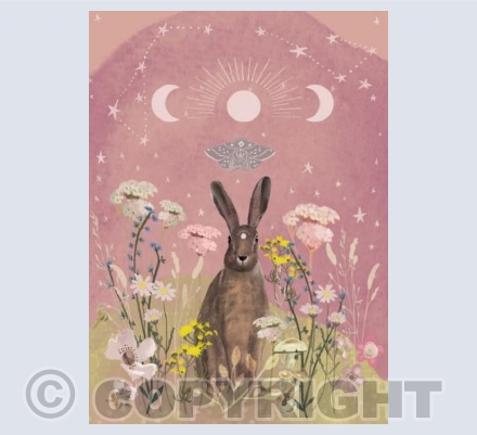 Hare floral