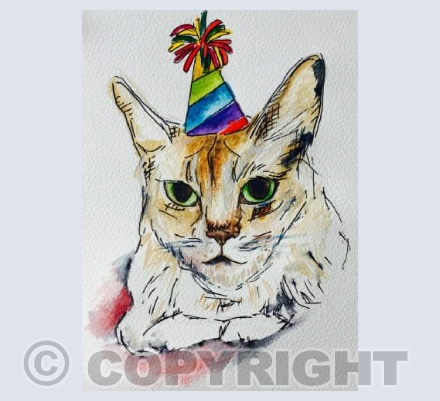 Birthday Cat