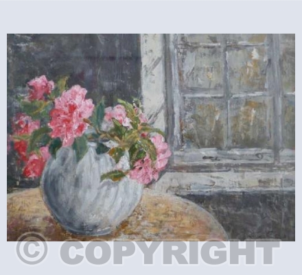 Pink Camelias