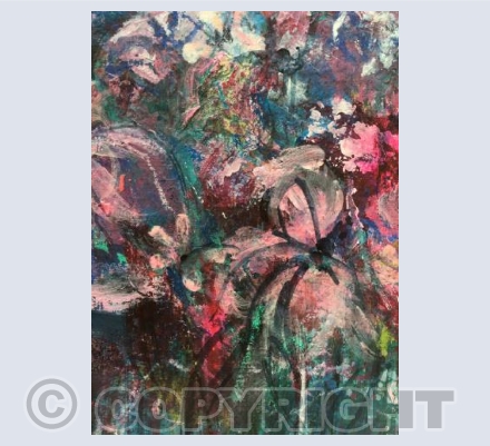 A glimpse of pink