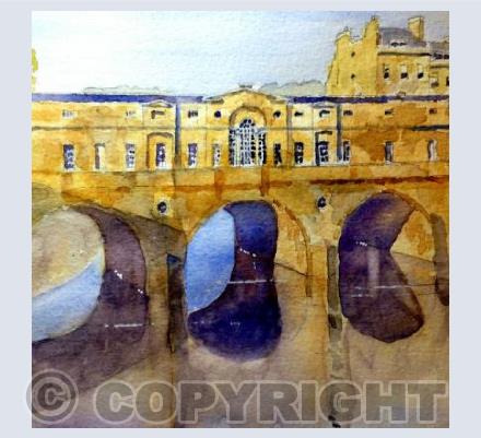 View of Pulteney Bridge Bath