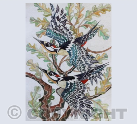 'Great Spotted Woodpeckers'