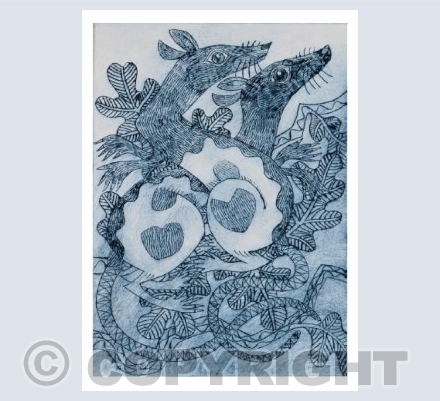 Blue Japanese Fancy Rats