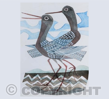 Spotted Redshanks