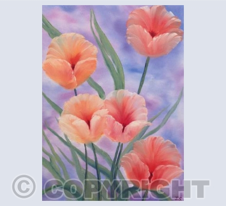 Peachy Flowers