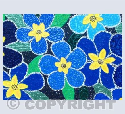 Blue Flowers