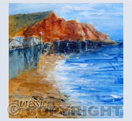 Jurassic Coast at Sidmouth, Devon