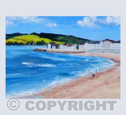 Exmouth Seafront and Exe Estuary