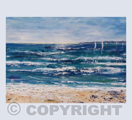 Sailing Exmouth, Devon