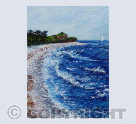 Budleigh Salterton Beach, Devon