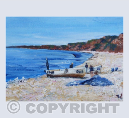 Our Fishermen in Budleigh Salterton