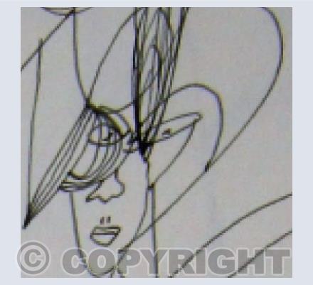 Clowning with the Demon Face detail 1