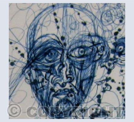 interfaced Face detail