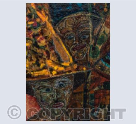 Dark Matters - In the Wood - Two Faces detail