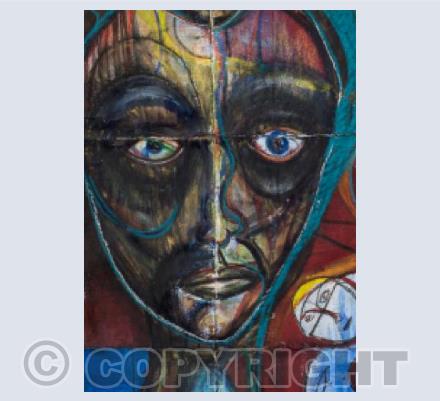 Bluefire Face detail 1