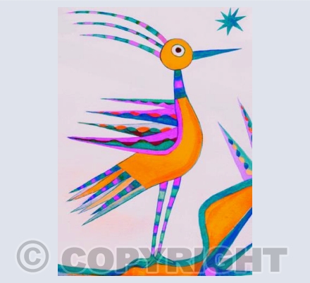 Orange Spikey