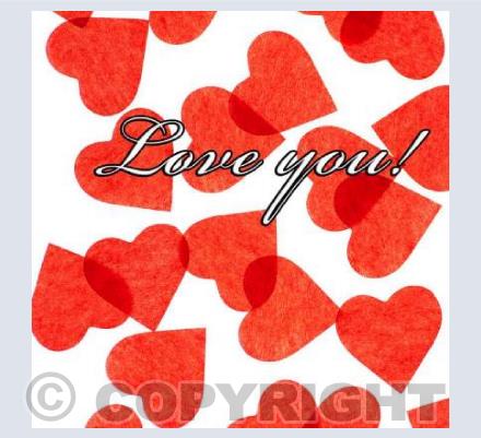 Hearts - Love you!