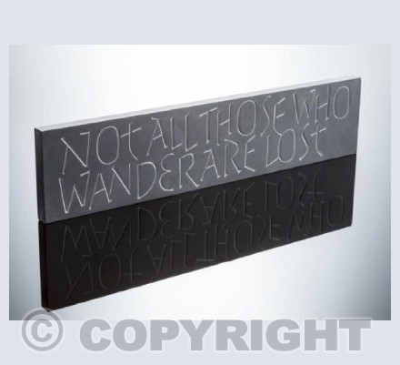 Not all those who wander are lost