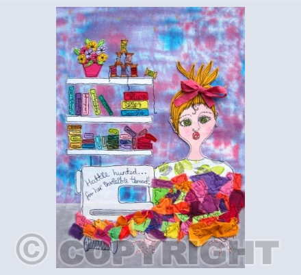 Hattie Hunted for her Invisible Thread!