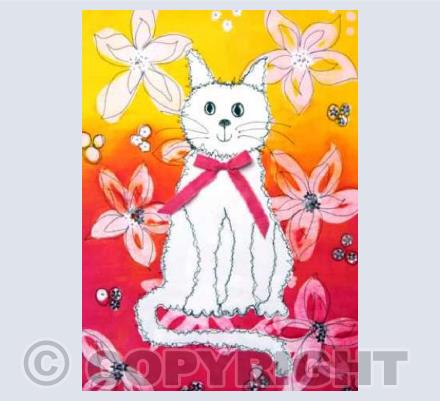 White cat