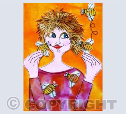 Happines is a Quilting Bee!