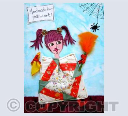 Maud made her patch-work!