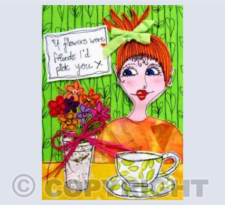 If flowers were friends...