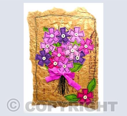 Button bouquet