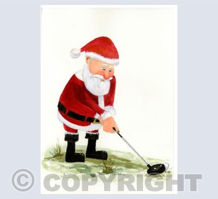 Santa's in the Rough Again