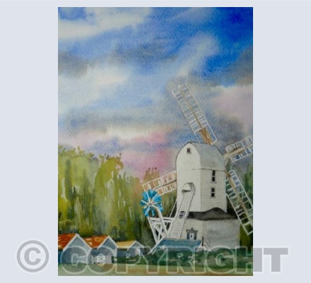 Saxtead Mill, Suffolk