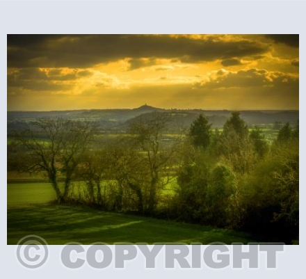 Glastonbury Tor from Arthur's Point