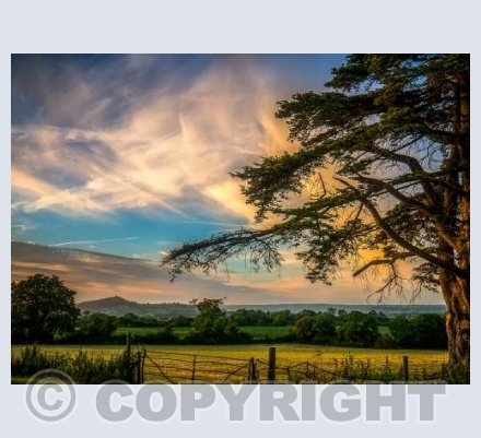 Across the Moors to Glastonbury