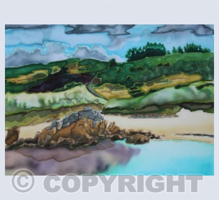 St Martin's from Little Bay