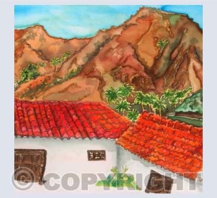 El Convento, Hermigua Valley, Gomera, Canary Islands