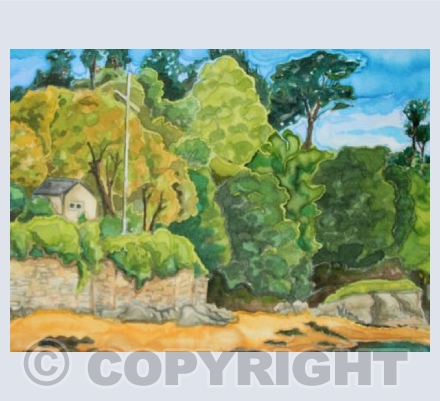 Salcombe sands Portlemouth side