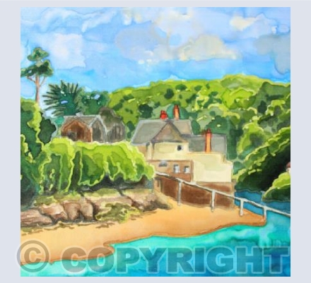 Portlemouth ferry landing Salcombe